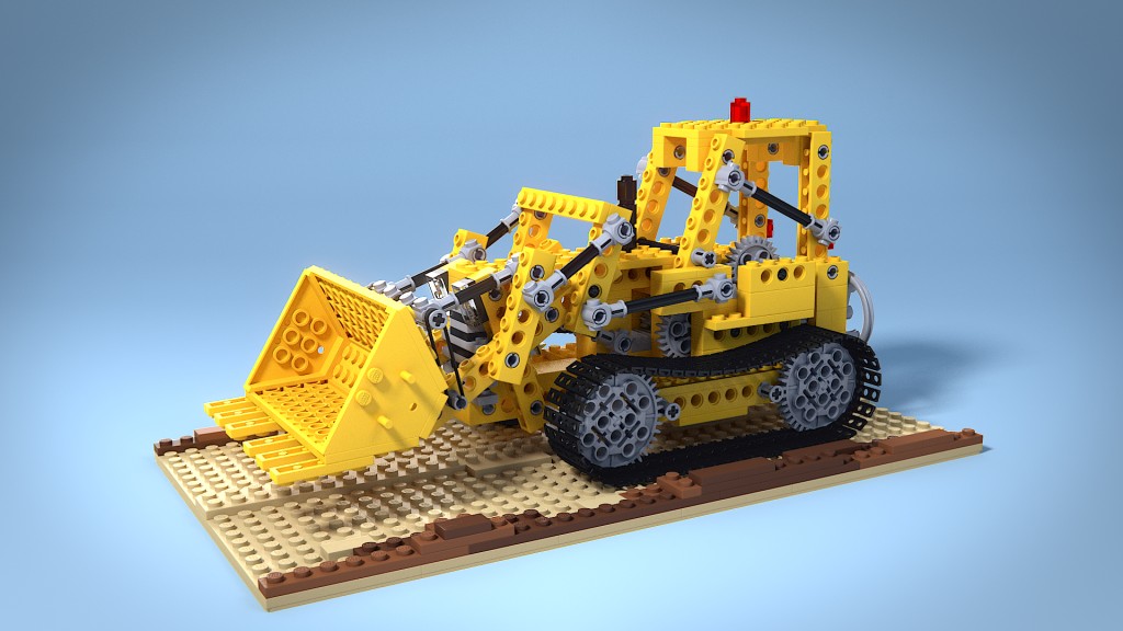 Lego 856 Bulldozer preview image 1